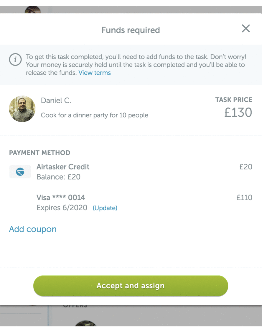 How do coupons work on Airtasker? Airtasker Help Centre